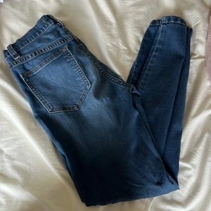 Free people high rise skinny jeans